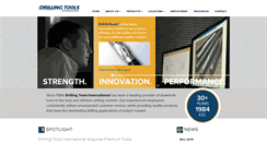 Desktop Screenshot of drillingtools.com